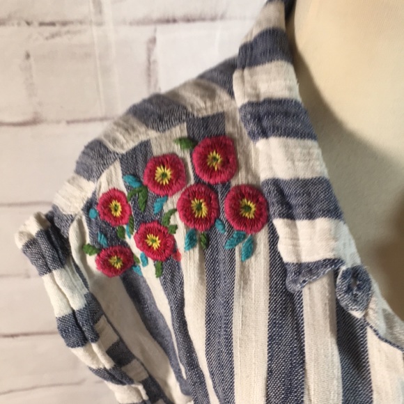 Sundance Embroidered Blouse - Picture 3 of 5